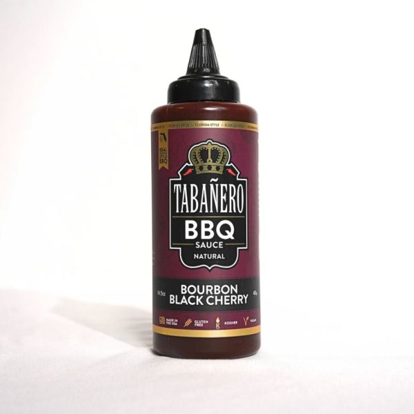TABANERO: Bourbon Black Cherry Bbq Sauce, 14.5 oz
