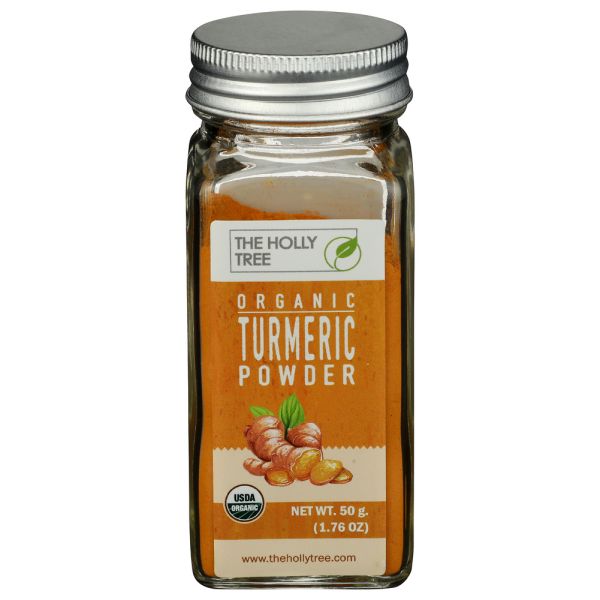 THE HOLLY TREE: Organic Turmeric Powder, 1.76 oz