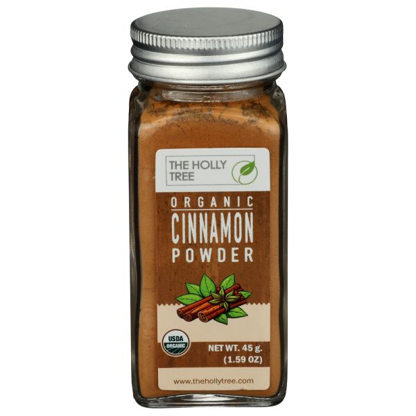 THE HOLLY TREE: Organic Cinnamon Powder, 1.59 oz