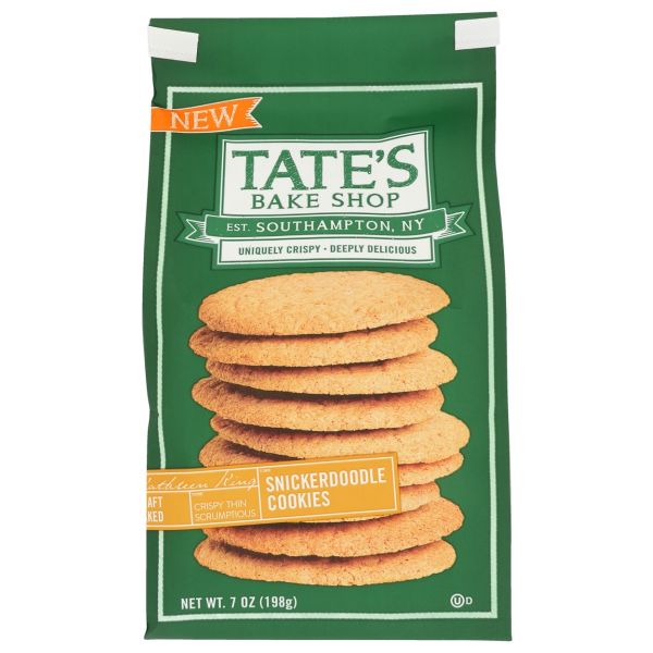 TATES: Snickerdoodle Cookies, 7 oz