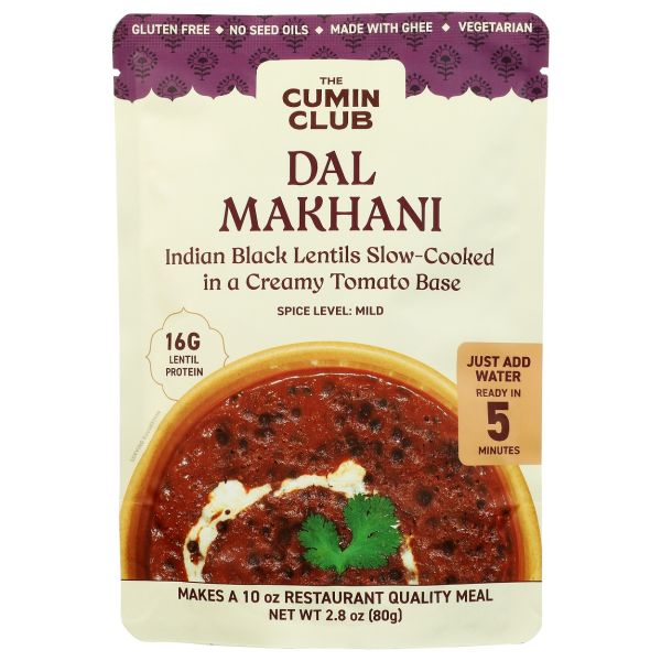 THE CUMIN CLUB: Dal Makhani, 2.8 oz