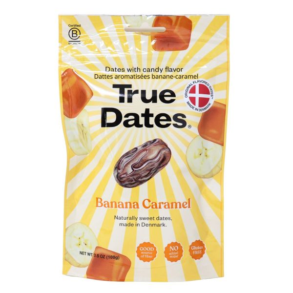 TRUE DATES: Banana Caramel Dates, 3.5 oz