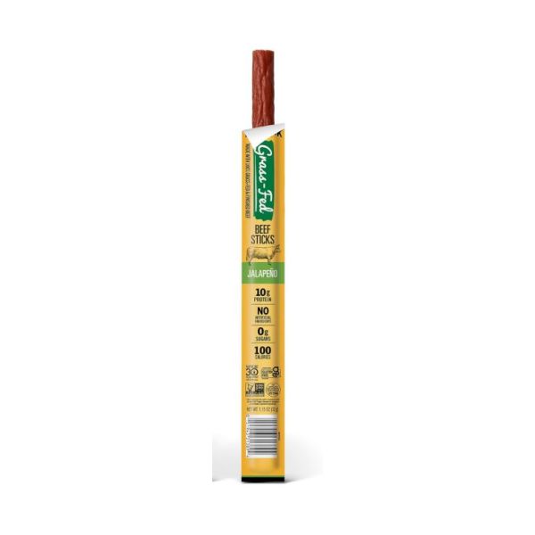 TILLAMOOK COUNTRY SMOKER: Grass Fed Jalapeno Beef Stick, 1.15 oz