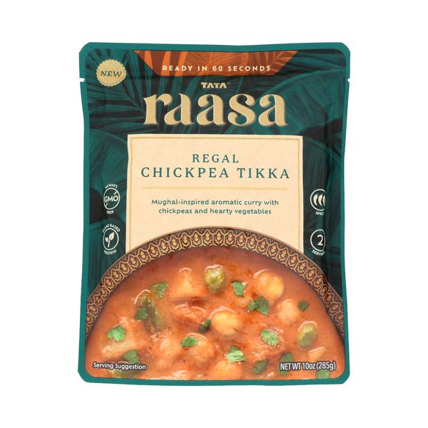 TATA RAASA: Regal Chickpea Tikka, 10 oz