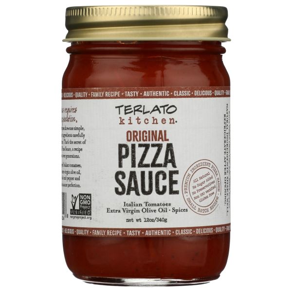 TERLATO KITCHEN: Original Pizza Sauce, 12 oz