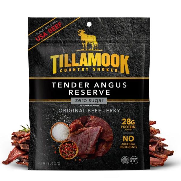TILLAMOOK COUNTRY SMOKER: Tender Angus Reserve Original, 2 oz