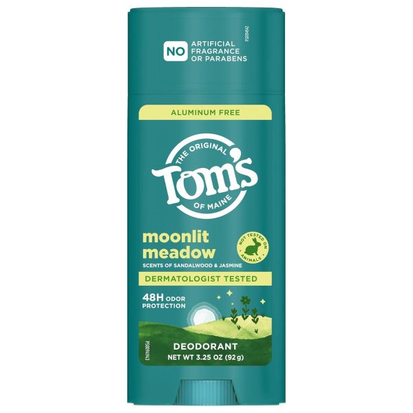 TOMS OF MAINE: Moonlit Meadow Aluminum Free Deodorant, 3.25 oz