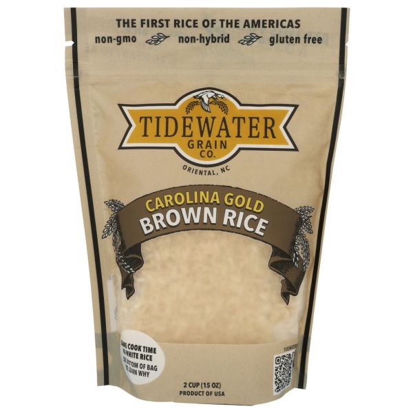 TIDEWATER GRAIN COMPANY: Carolina Gold Brown Rice, 15 oz