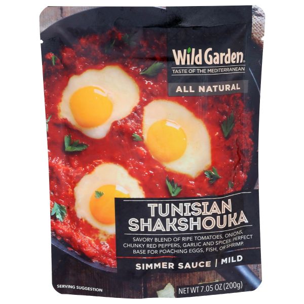 WILD GARDEN: Tunisian Shakshouka Simmer Sauce, 7.05 oz