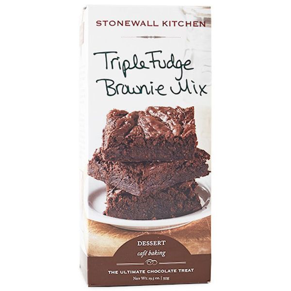 STONEWALL KITCHEN: Triple Fudge Brownie Mix, 19.5 oz