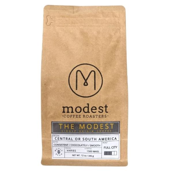 MODEST COFFEE ROASTERS: The Modest Single Origin Coffee, 12 oz