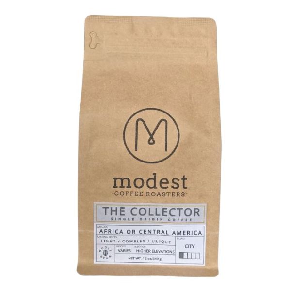 MODEST COFFEE ROASTERS: The Collector Single Origin Coffee, 12 oz