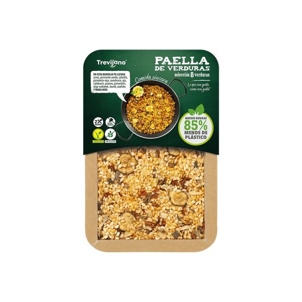 TREVIJANO: 8 Vegetable Paella, 9.88 oz