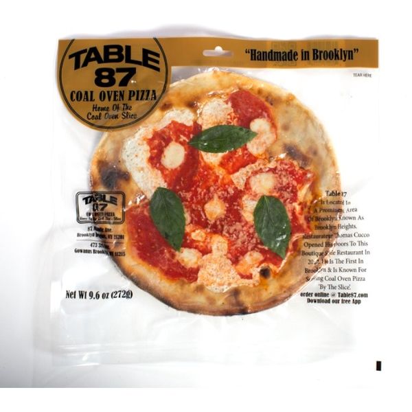 TABLE 87: 10-inch Coal Oven Margherita Pizza, 9.6 oz