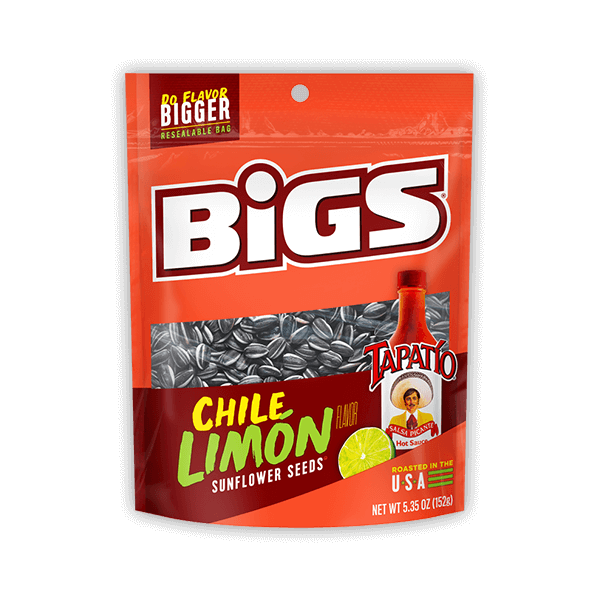 BIGS: Seed Snflwr Chile Limon, 5.35 oz