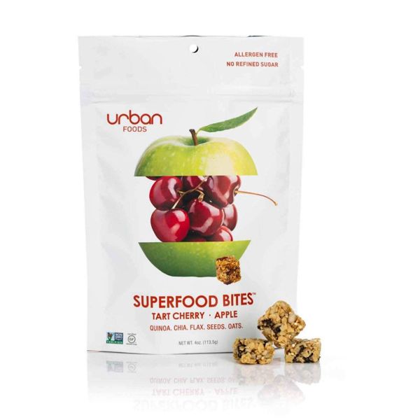 URBAN FOODS: Tart Cherry Apple Superfood Bites, 4 oz