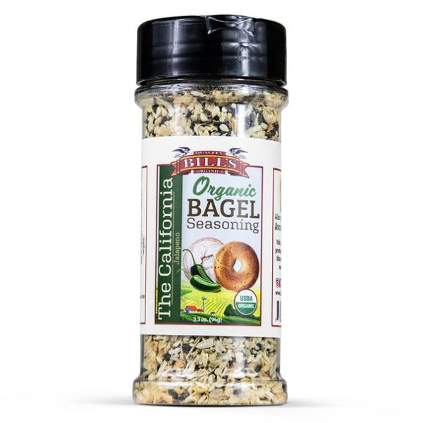 BILLS ORGANICS: Seasoning Bagel The Cali, 3.3 oz