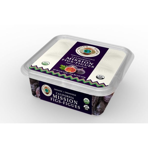 UNITED WITH EARTH: Organic Mission Figs, 8 oz