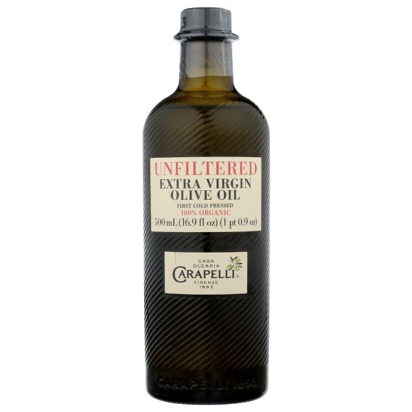 CARAPELLI: Unfiltered Extra Virgin Olive Oil, 500 ml