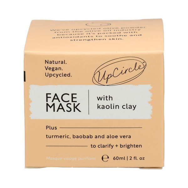 UPCIRCLE: Face Mask with Kaolin Clay, 2 fo