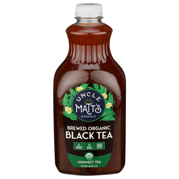 UNCLE MATTS ORGANIC: Organic Unsweet Tea, 52 fo