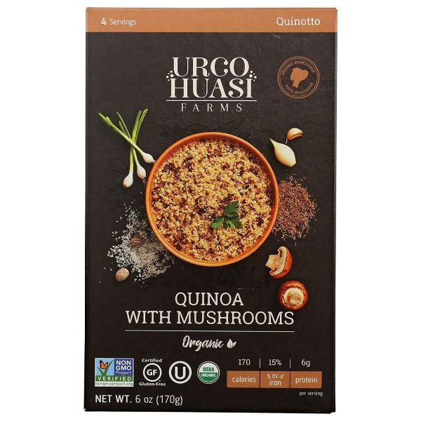 URCOHUASI FARMS: Quinoa With Mushroom, 6 oz