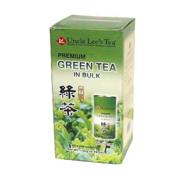 UNCLE LEES: Loose Green Tea, 5.29 oz