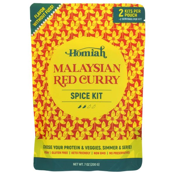 HOMIAH: Red Curry Spice Kit, 7 oz