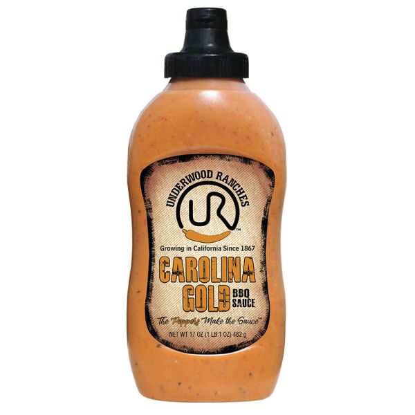 UNDERWOOD RANCHES: Sauce Bbq Carolina Gold, 17 oz