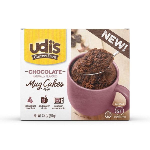 UDIS: Chocolate Mug Cakes Mix, 8.4 oz