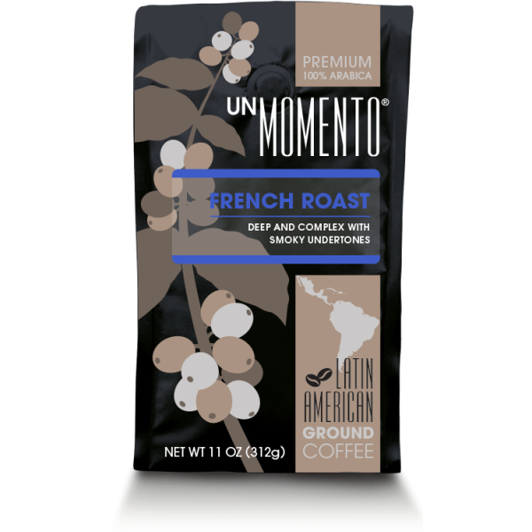 UN MOMENTO: French Roast Ground Coffee, 11 oz
