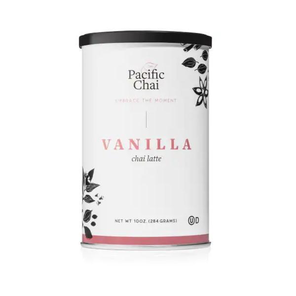 PACIFIC CHAI: Vanilla Chai Latte, 10 oz
