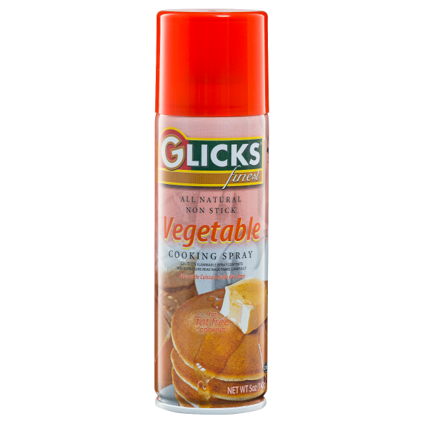 GLICKS: Vegetable Oil Cooking Spray, 5 oz