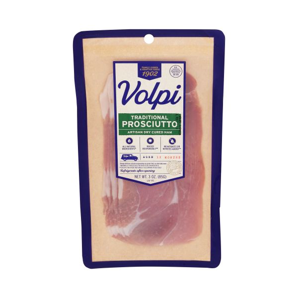 VOLPI: Traditional Prosciutto, 3 oz