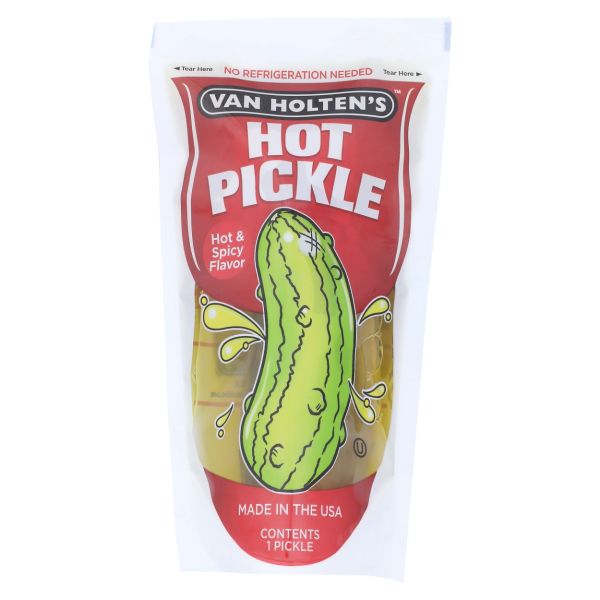 VAN HOLTENS: Hot Jumbo Pickle, 1 ea