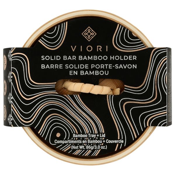 VIORI: Bamboo Bar Holder, 3 oz