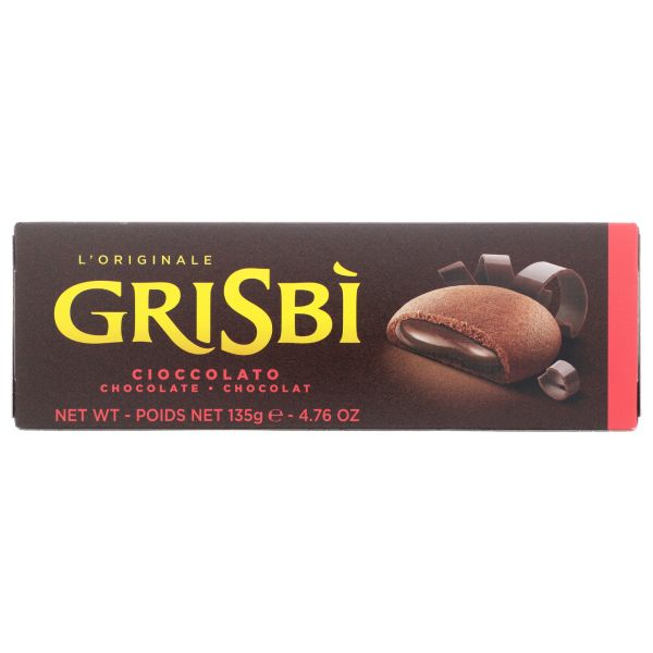 VICENZI: Grisbi Double Chocolate Cookies, 4.76 oz