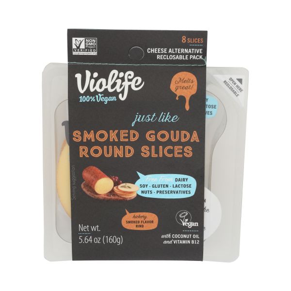 VIOLIFE: Just Like Smoked Gouda Slices, 5.64 oz