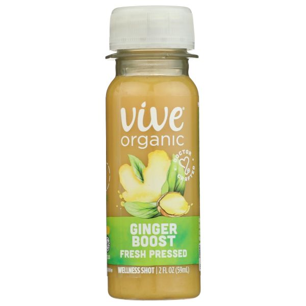 VIVE ORGANIC: Ginger Boost Wellness Shot, 2 fo