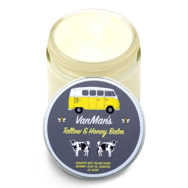 THE VANMAN COMPANY LLC: Tallow and Honey Face Balm, 2 oz