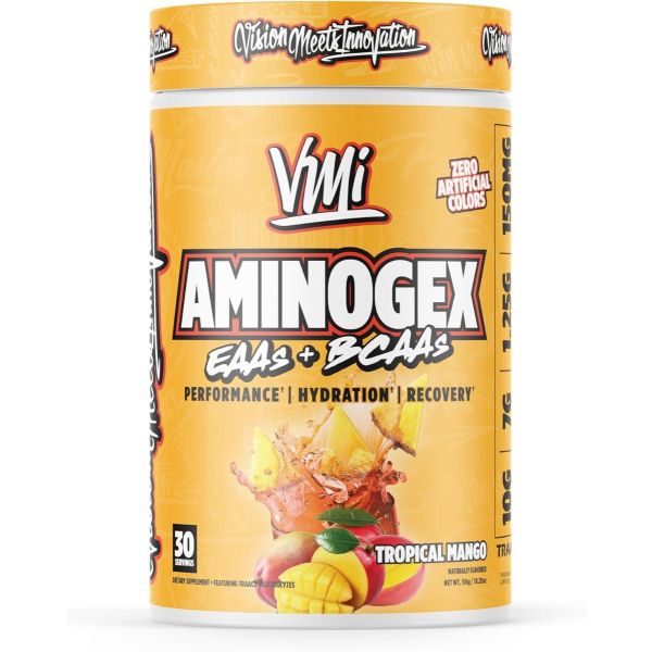 VMI SPORTS: Tropical Mango Aminogex 30 Servings, 516 gm