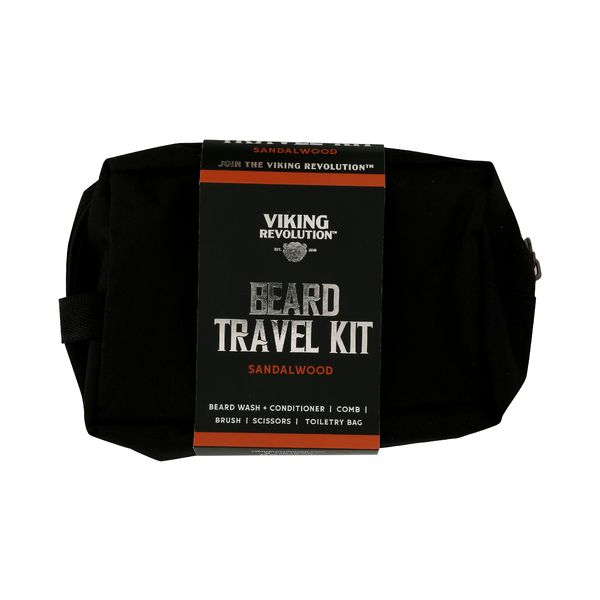 VIKING REVOLUTION: Sandalwood Beard Travel Kit, 1 kt