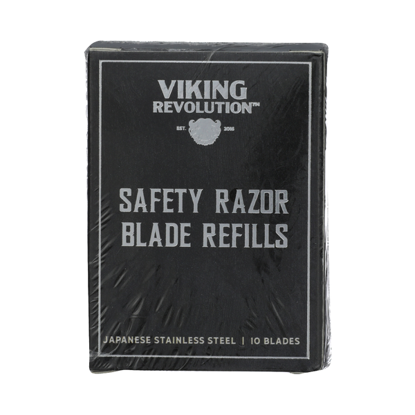 VIKING REVOLUTION: Safety Razor Blade Refills 10pc, 1 bx