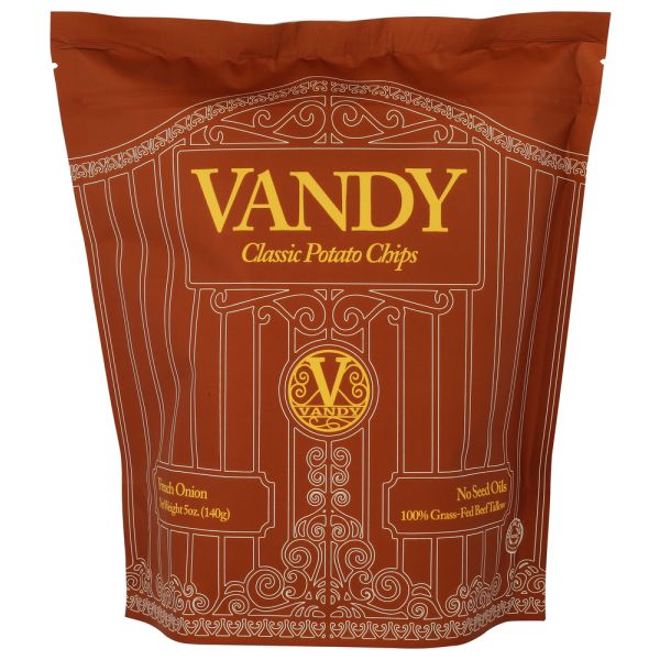 VANDY: French Onion Potato Chips, 5 oz