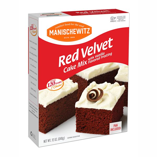 MANISCHEWITZ: Red Velvet Cake Mix, 12 oz