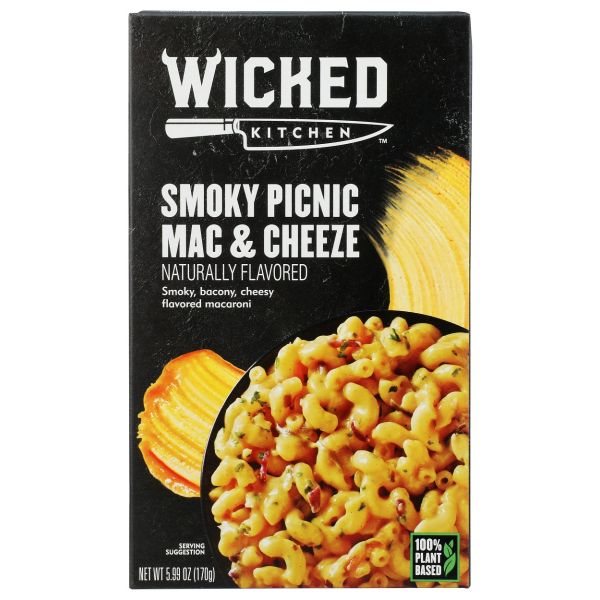 WICKED KITCHEN: Smoky Picnic Mac and Cheese, 5.99 oz