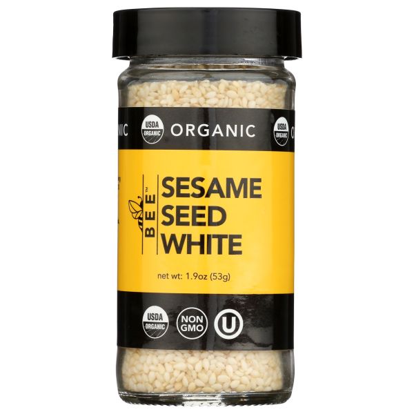BEESPICES: Organic Sesame Seed White, 1.9 oz
