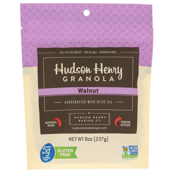 HUDSON HENRY GRANOLA: Walnut Granola, 8 oz