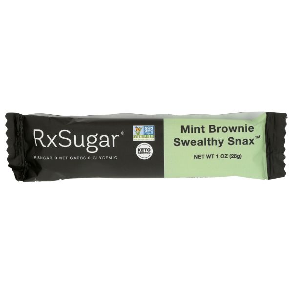RXSUGAR: Mint Brownie Swealthy Snax, 1 oz