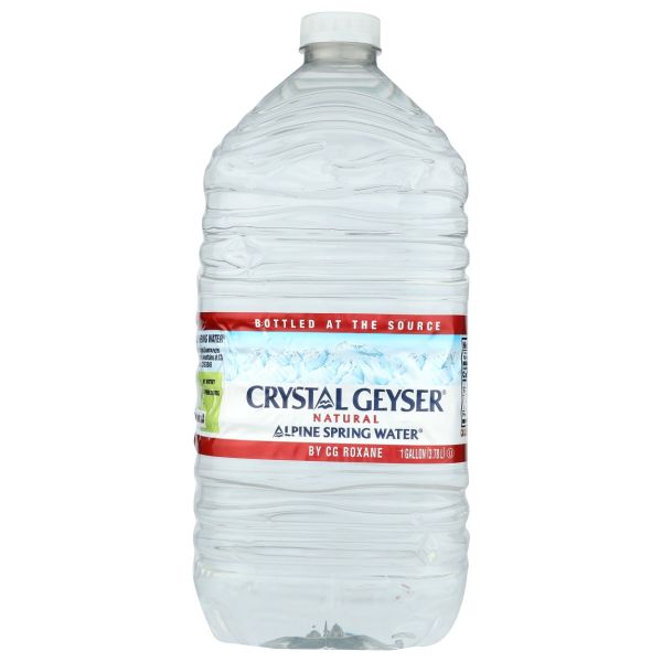 CRYSTAL GEYSER ALPINE SPRING: Natural Alpine Spring Water, 1 ga